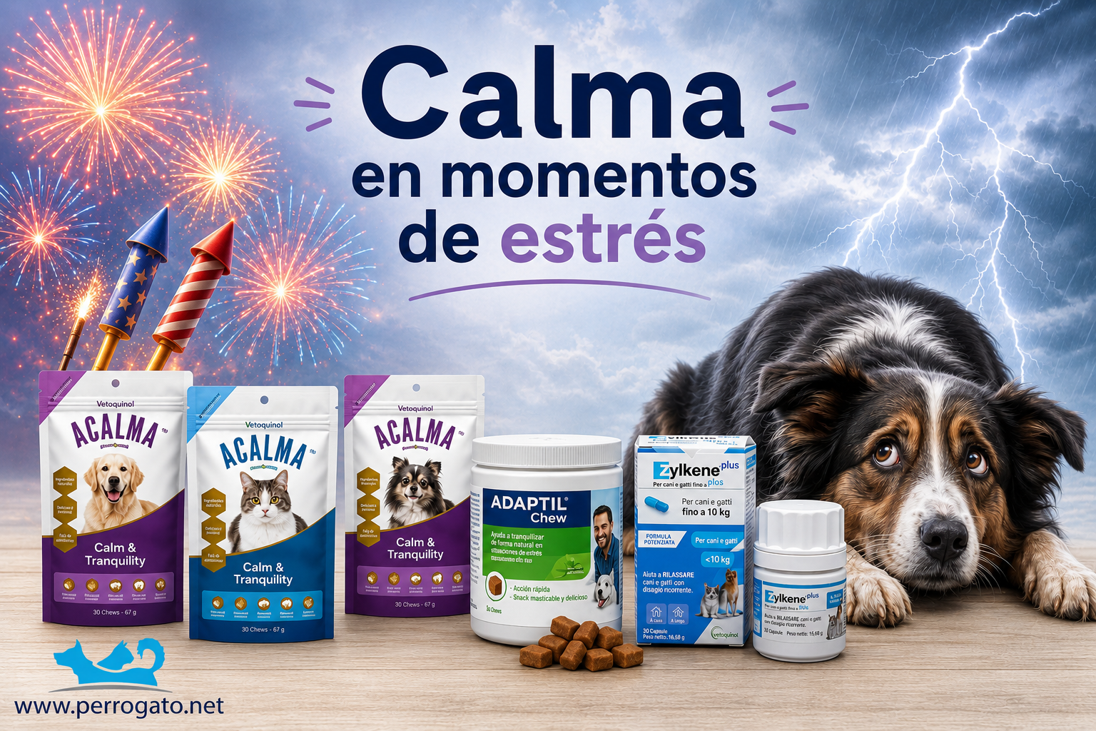 TRANQUILIZANTES PARA RUIDOS Y TRUENOS